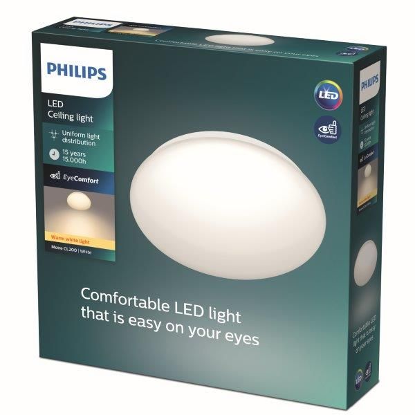 Philips Moire LED CL200 stropní svítidlo 250mm 10W / 1000lm 2700K - Svítidla FEIM
