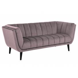 Dkton Designová sedačka Raquel 184 cm růžová - Otvorené balenie
