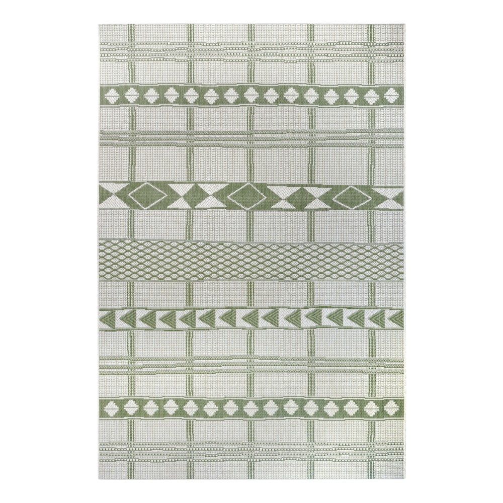Zeleno-béžový venkovní koberec Ragami Madrid, 80 x 150 cm - Bonami.cz
