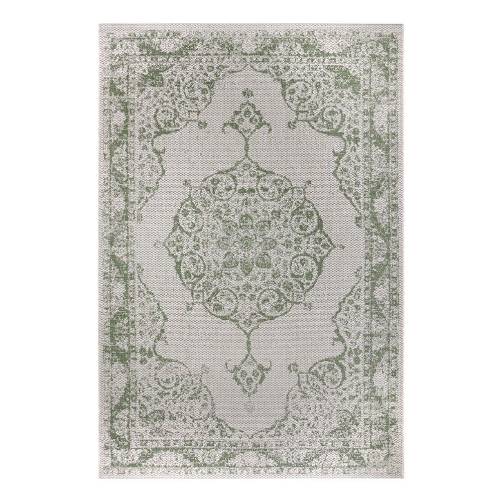 Zeleno-béžový venkovní koberec Ragami Oslo, 80 x 150 cm - Bonami.cz