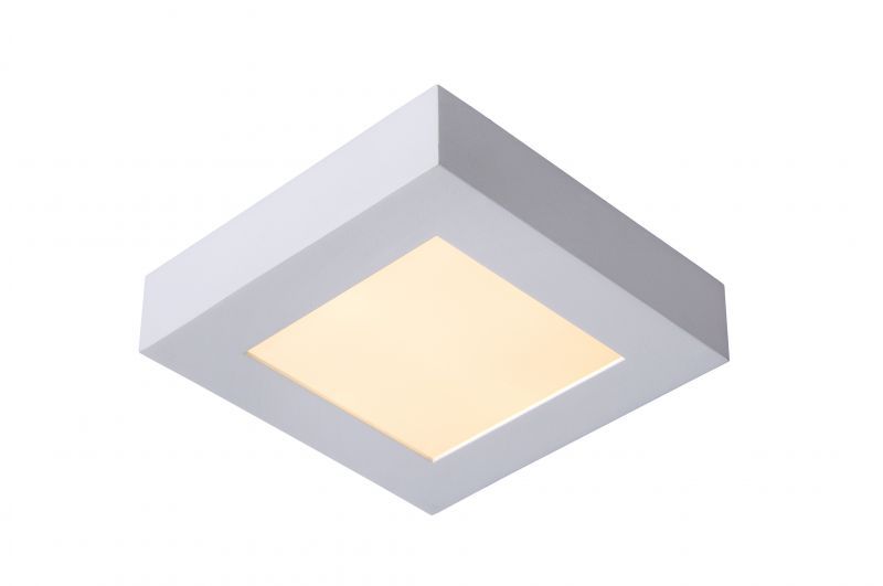 Lucide 28117/17/31 BRICE čtvercové stropní stmívatelné koupelnové LED svítidlo 15W IP44 - Svítidla FEIM