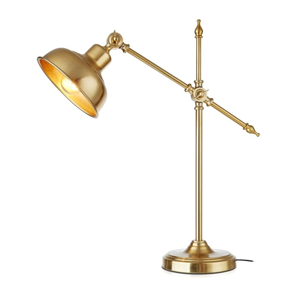 Stolní lampa ve zlaté barvě Markslöjd Grimstad - Bonami.cz