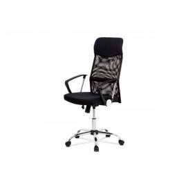 Kancelářská židle KA-E301 látka / kov Autronic Černá