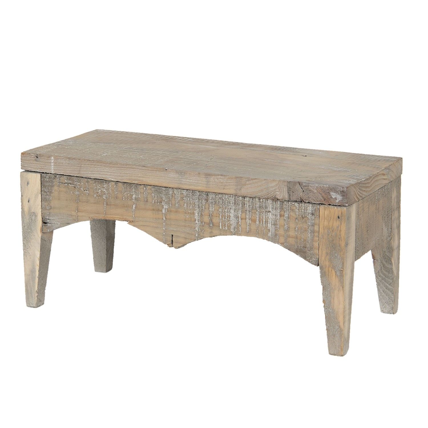 Dekorační dřevěná retro stolička - 35*15*16 cm - LaHome - vintage dekorace