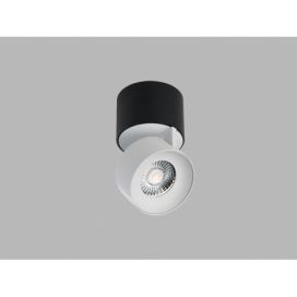 LED2 11508331 KLIP ON stropní bodové nastavitelné sklopné svítidlo 11W / 770lm 3000K černá / bílá