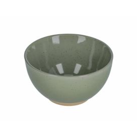 Tmavě zelená keramická miska Kave Home Tilia 14,5 cm