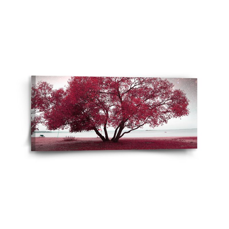 Obraz SABLIO - Červený strom 110x50 cm - E-shop Sablo s.r.o.