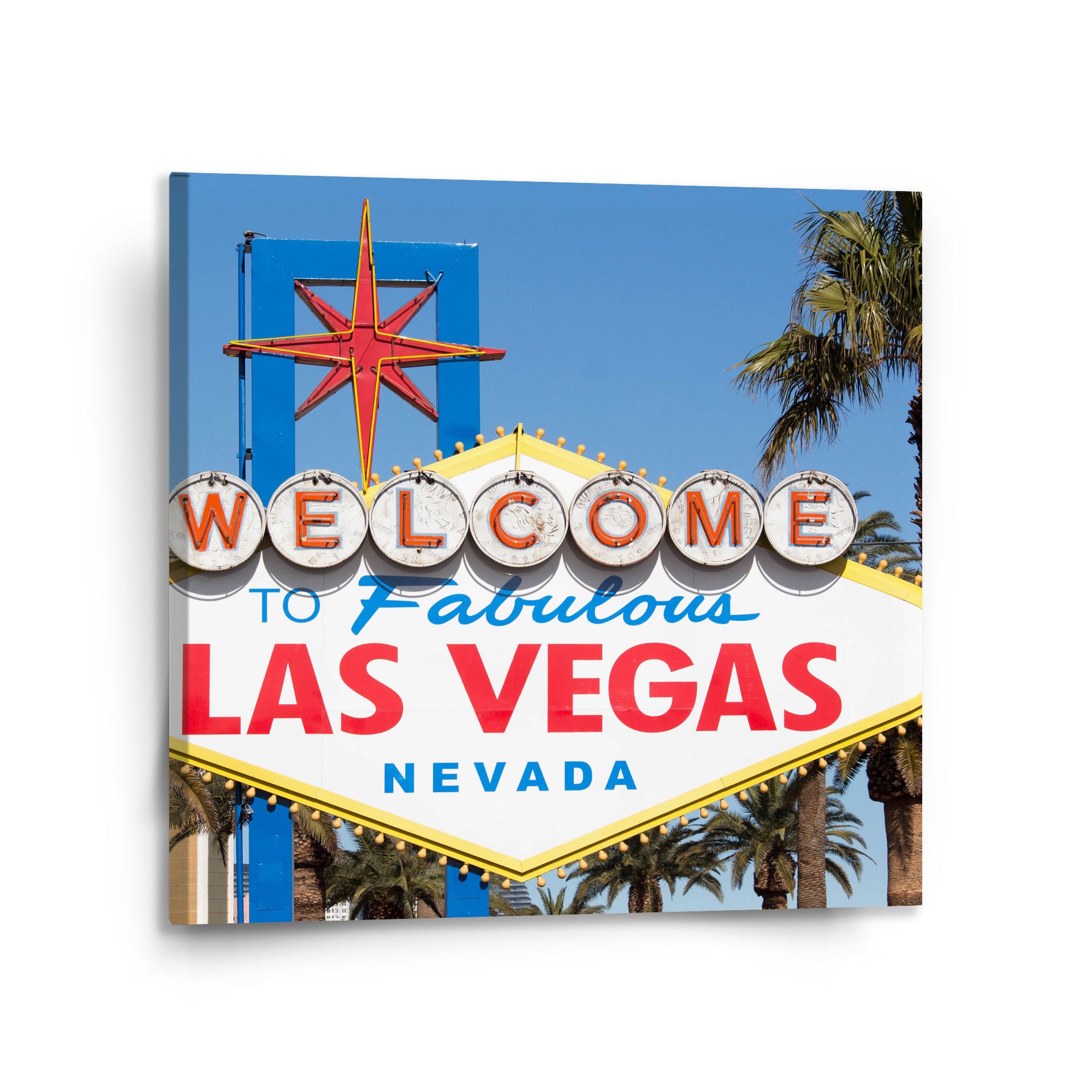 Obraz SABLIO - Welcome to Las Vegas 110x110 cm - E-shop Sablo s.r.o.