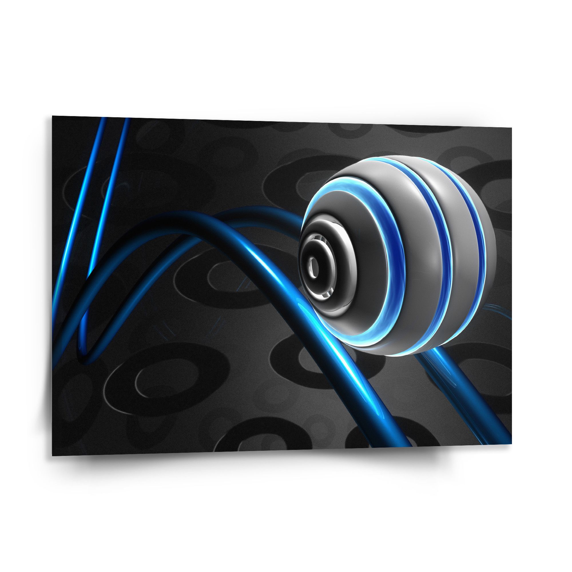 Obraz SABLIO - Modrá koule 150x110 cm - E-shop Sablo s.r.o.