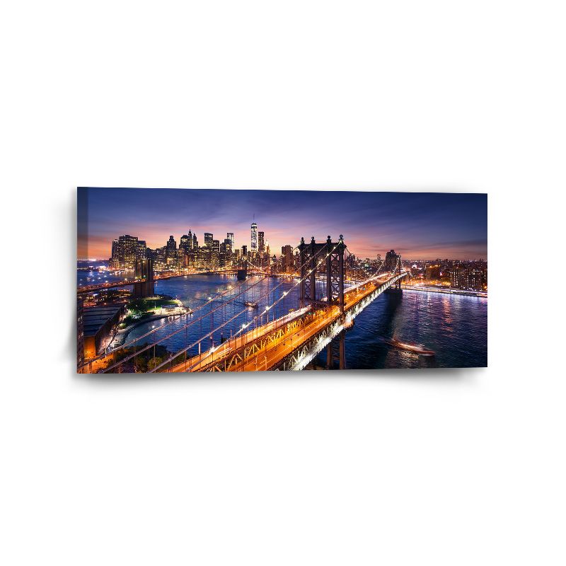 Obraz SABLIO - Most v New Yorku 110x50 cm - E-shop Sablo s.r.o.
