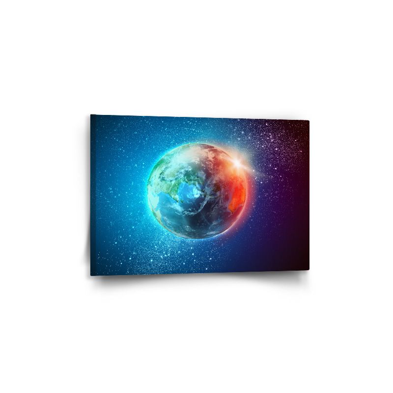 Obraz SABLIO - Země ve vesmíru 60x40 cm - E-shop Sablo s.r.o.