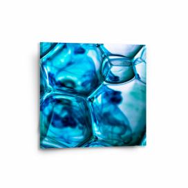 Obraz SABLIO - Modré bubliny 50x50 cm