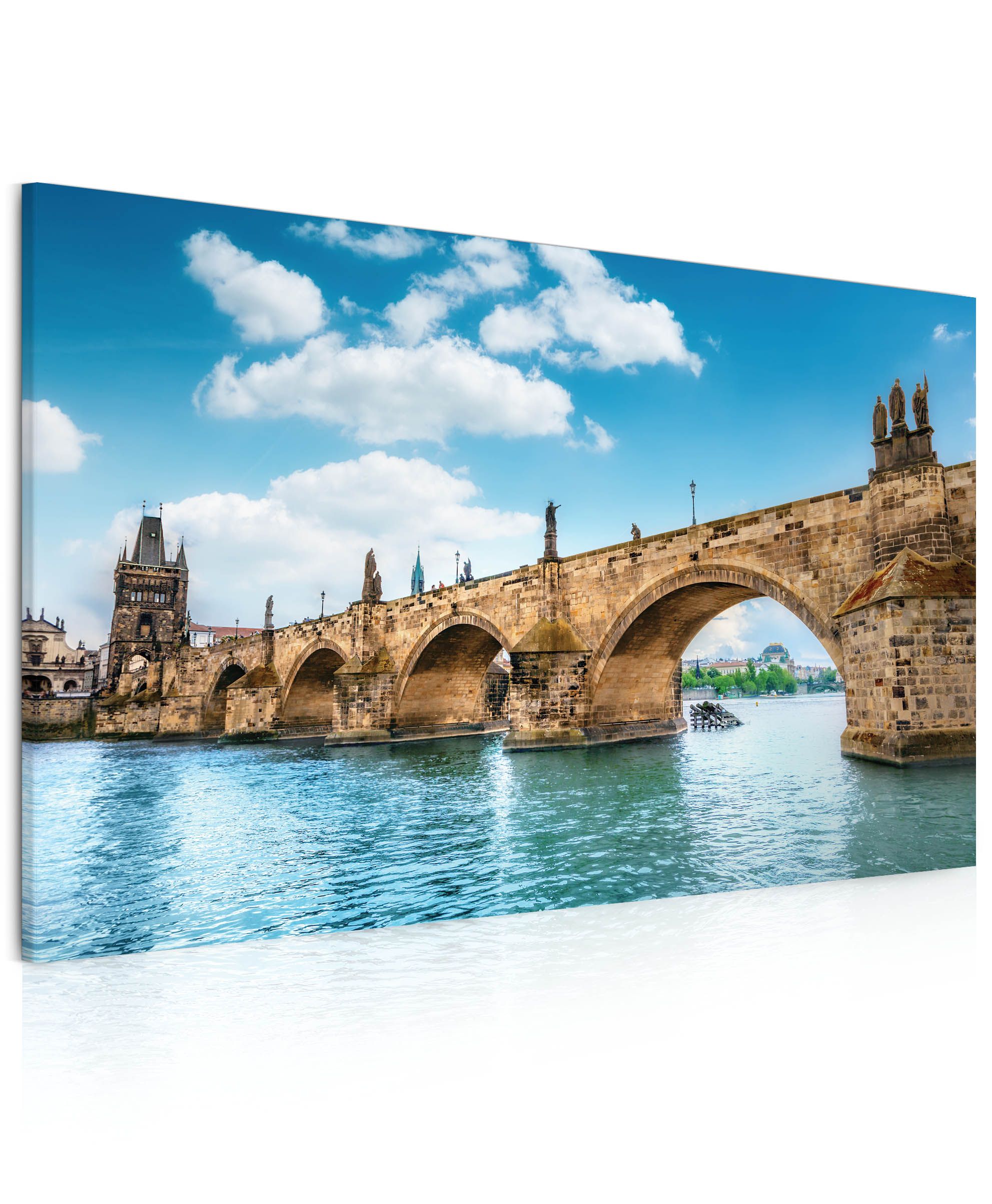 Obraz Karlův most Velikost (šířka x výška): 80x60 cm - S-obrazy.cz