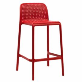 Barové židle a stoličky Červené