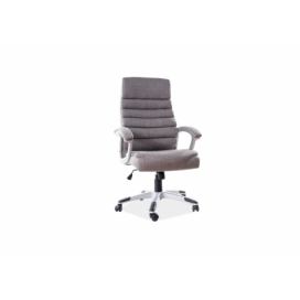 Židle kancelářské Q087 šedý materiál