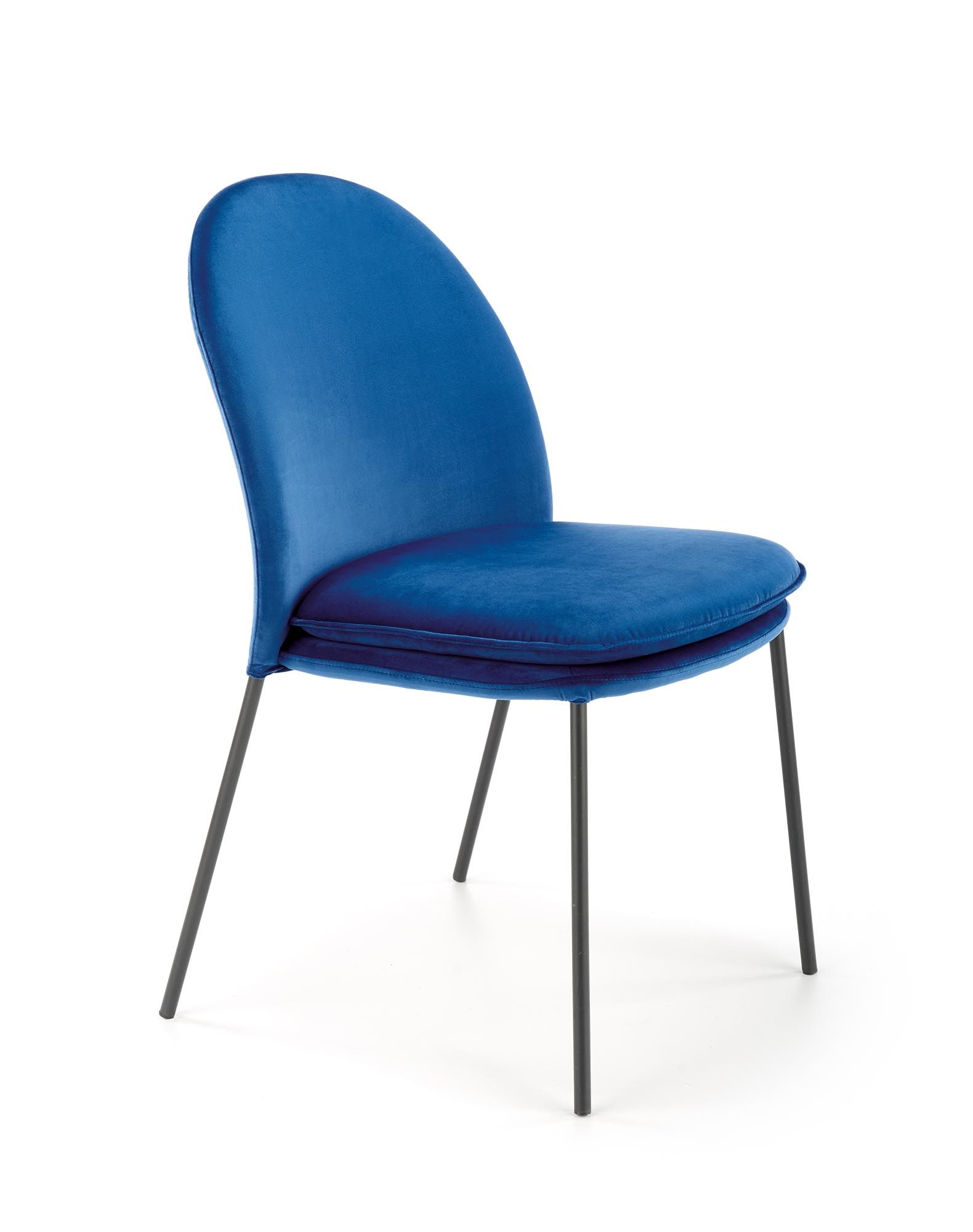 Jídelní židle K443 Halmar Modrá - DEKORHOME.CZ