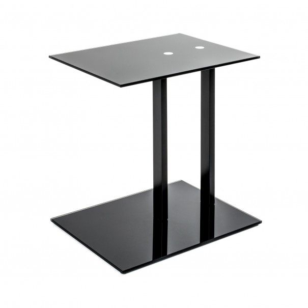 Přístavný stolek ARON černá - SCONTO Nábytek s.r.o.