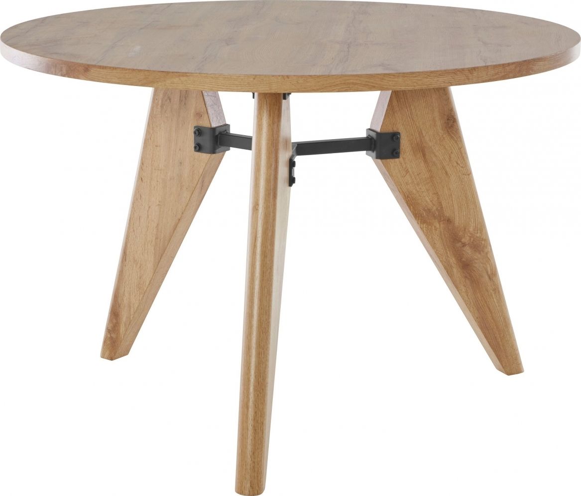 Danish Style Jídelní stůl Even, 110 cm, přírodní dřevo Barva: přírodní dřevo - M DUM.cz