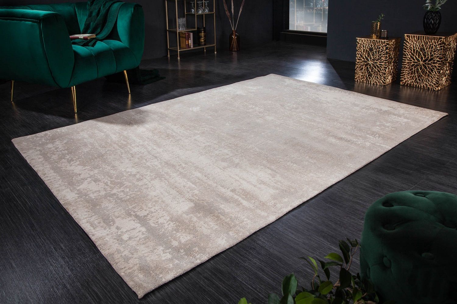 LuxD Designový koberec Rowan 240 x 160 cm béžový - Estilofina-nabytek.cz
