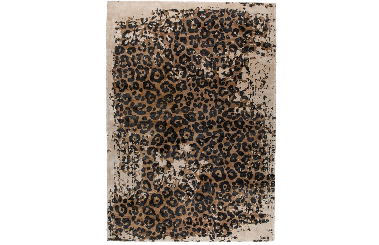 Ručně tkaný koberec DUTCHBONE SATWA 200 x 300 cm s leopardím vzorem - Designovynabytek.cz