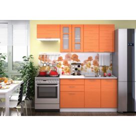 Casarredo Kuchyně TECHNO 200 oranžová metalic