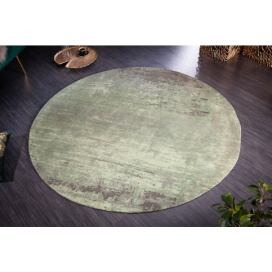 LuxD Designový kulatý koberec Rowan 150 cm zeleno-béžový Estilofina-nabytek.cz