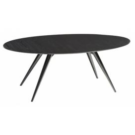 ​​​​​Dan-Form Černý dřevěný rozkládací stůl DAN-FORM Eclipse 200-300x110 cm
