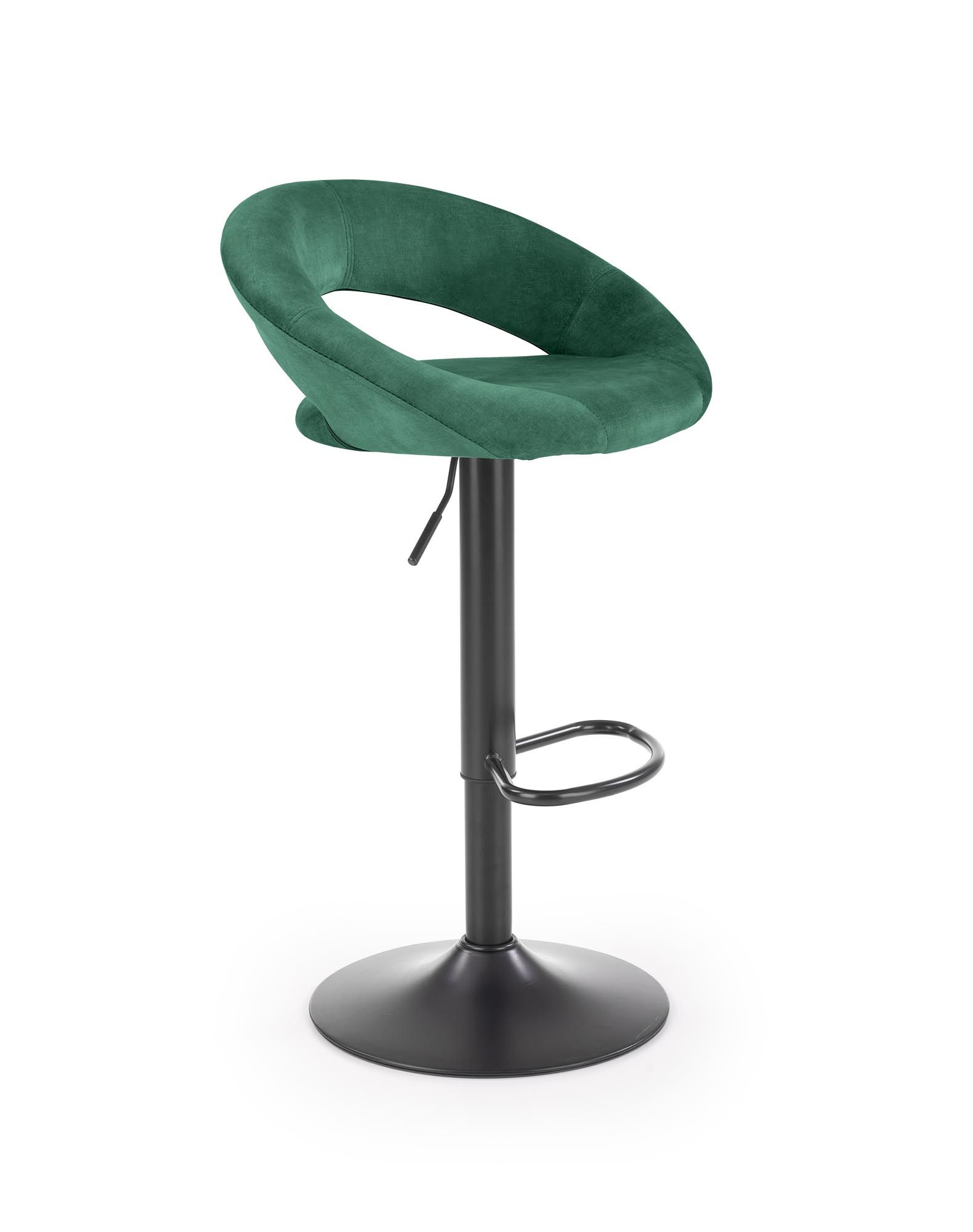 Barová židle H102 Halmar Tmavě zelená - DEKORHOME.CZ