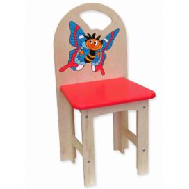Dětská židlička Motýl kluk