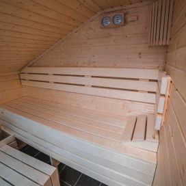 Sauna  v roubence