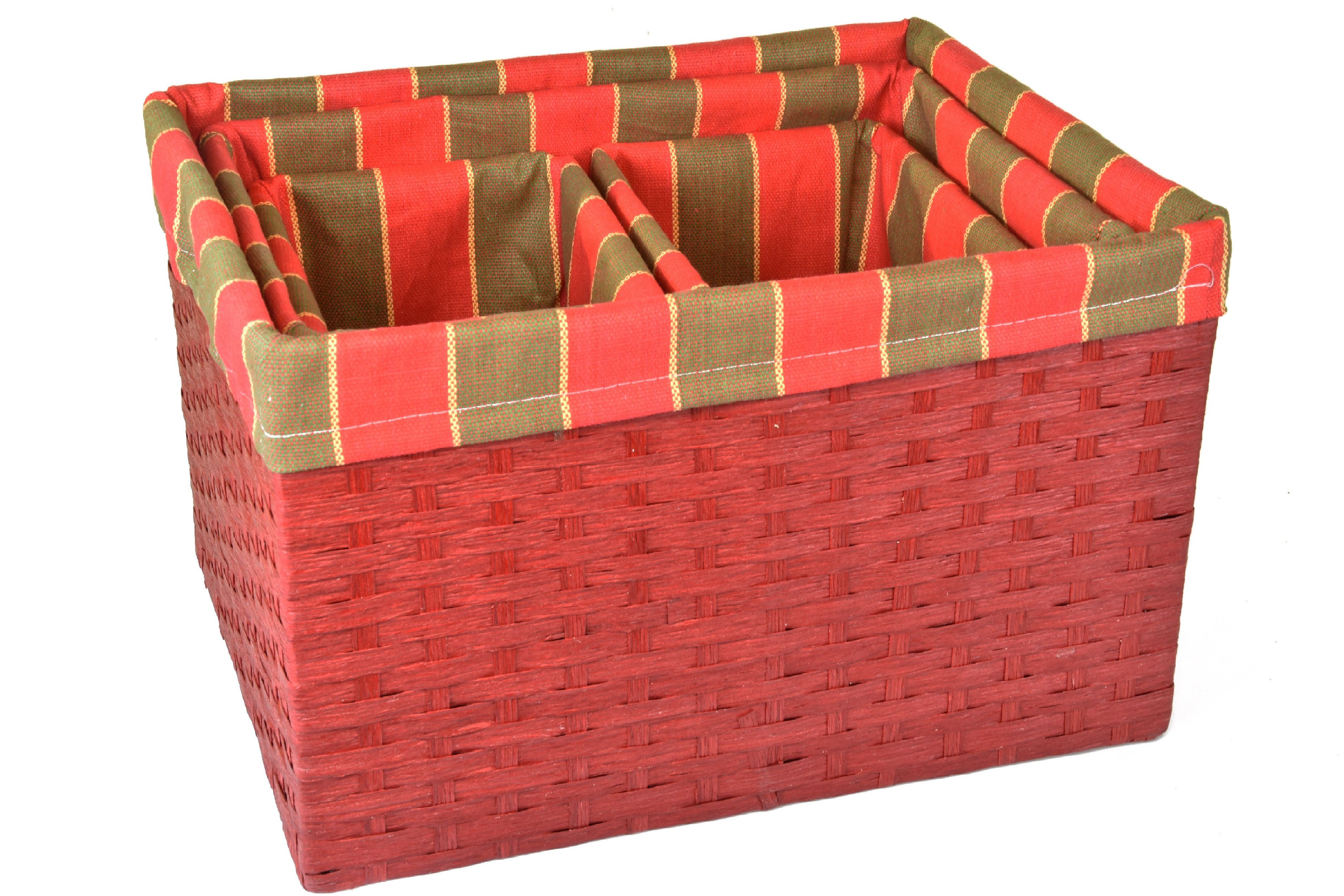 Vingo Úložný box červený Rozměry (cm): 35x26, v. 23,5 - Vingo