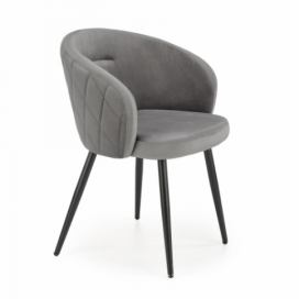 Halmar jídelní židle K430 barevné provedení: šedá