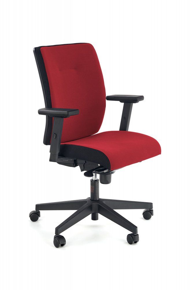 Kancelářská židle POP látka / plast Halmar Červená - DEKORHOME.CZ