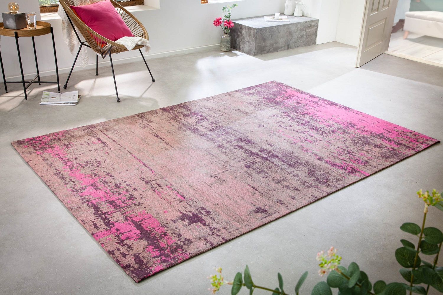 LuxD Designový koberec Rowan 240 x 160 cm béžovo-růžový - Estilofina-nabytek.cz