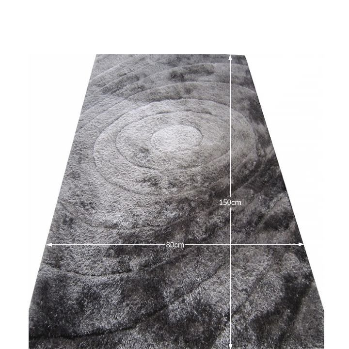 Shaggy koberec VANJA šedý vzor Tempo Kondela 80x150 cm - DEKORHOME.CZ