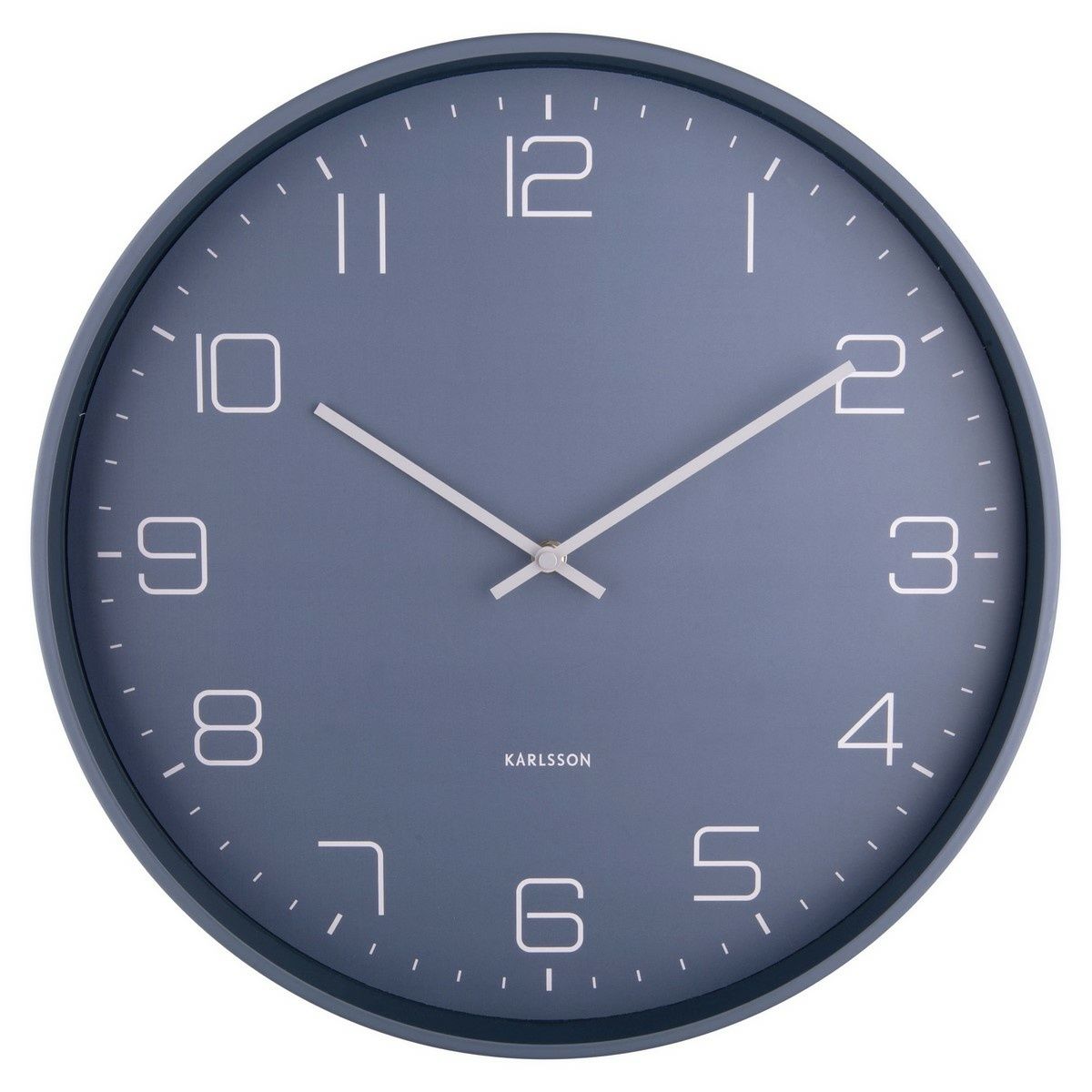 Karlsson 5751BL designové nástěnné hodiny, pr. 40 cm - 4home.cz