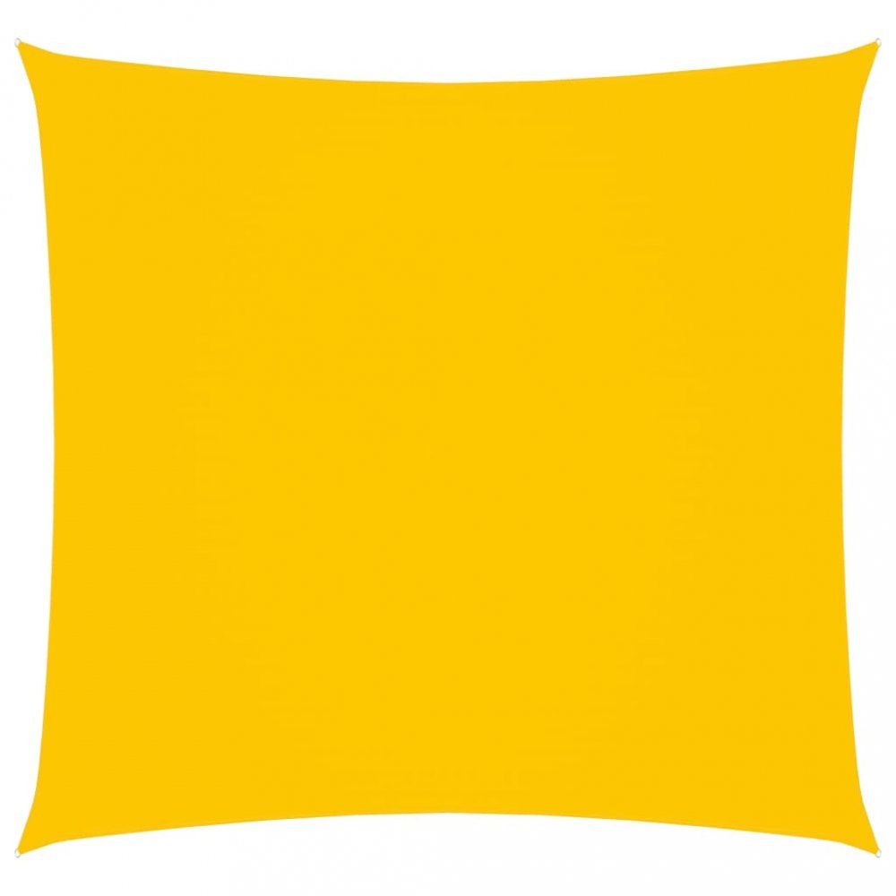 Stínící plachta čtvercová 2 x 2 m oxfordská látka Dekorhome Žlutá - DEKORHOME.CZ