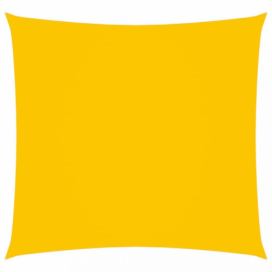 Stínící plachta čtvercová 2 x 2 m oxfordská látka Dekorhome Žlutá
