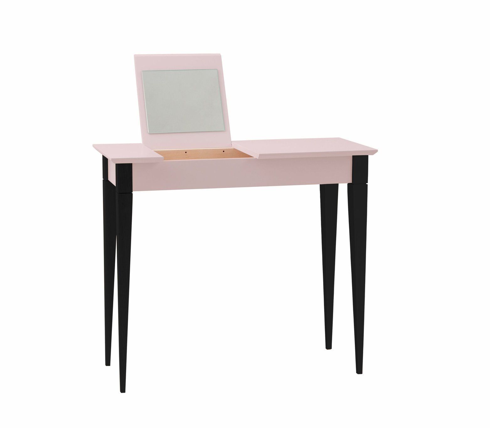Ragaba Toaletní stolek Svante, 65x35x74 cm, růžová/černá - MUJ HOUSE.cz