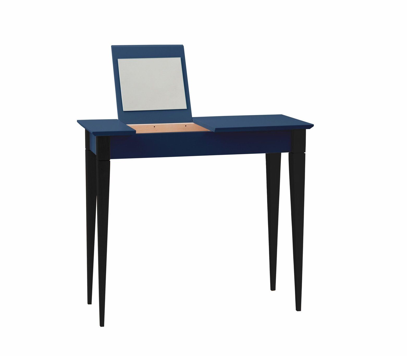 Ragaba Toaletní stolek Svante, 65x35x74 cm, námořní modrá/černá - MUJ HOUSE.cz