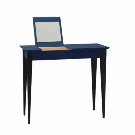 Ragaba Toaletní stolek Svante, 65x35x74 cm, námořní modrá/černá