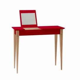 Ragaba Toaletní stolek Svante II, 85x35x74 cm, červená/přírodní