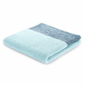 Bavlněný ručník AmeliaHome Aria světle modrý
