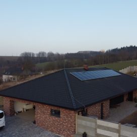 Domácí fotovoltaická elektrárna na klíč - realizace poblíž Jihlavy