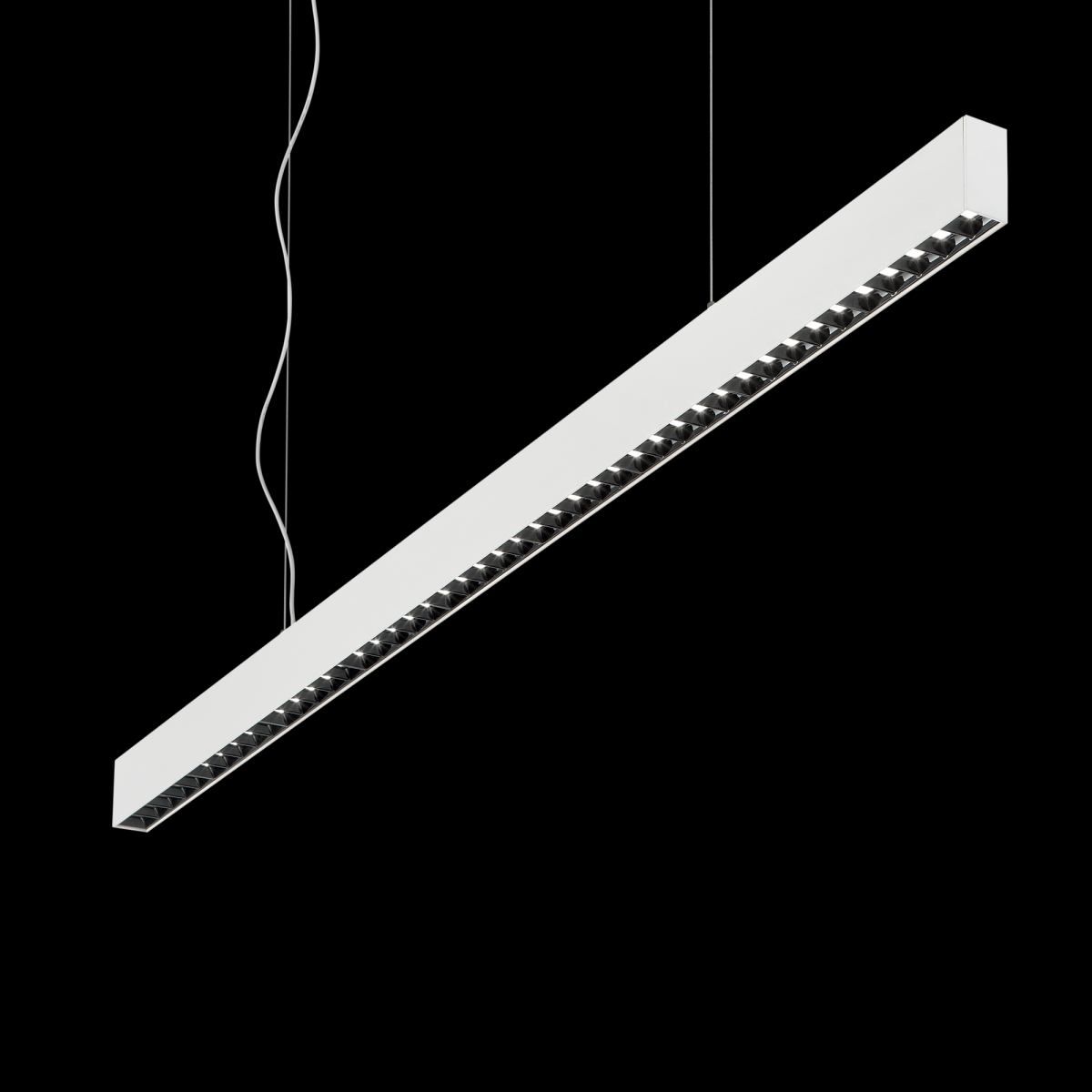 Ideal Lux 271217 LED závěsná zářivka Office 1x30W | 3100lm | 4000K - bílá - Dekolamp s.r.o.