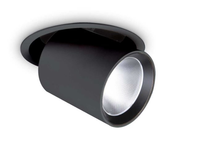 Ideal Lux 267944 LED zápustné stropní bodové svítidlo Nova 1x30W | 3150lm | 4000K - černá - Dekolamp s.r.o.