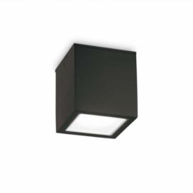 Ideal Lux 251578 přisazené stropní svítidlo Techo small 1x20W | GU10 | IP54 - černá