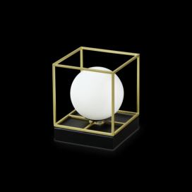 Ideal Lux 259222 stolní svítidlo Lingotto 1x28W | G9 - mosaz