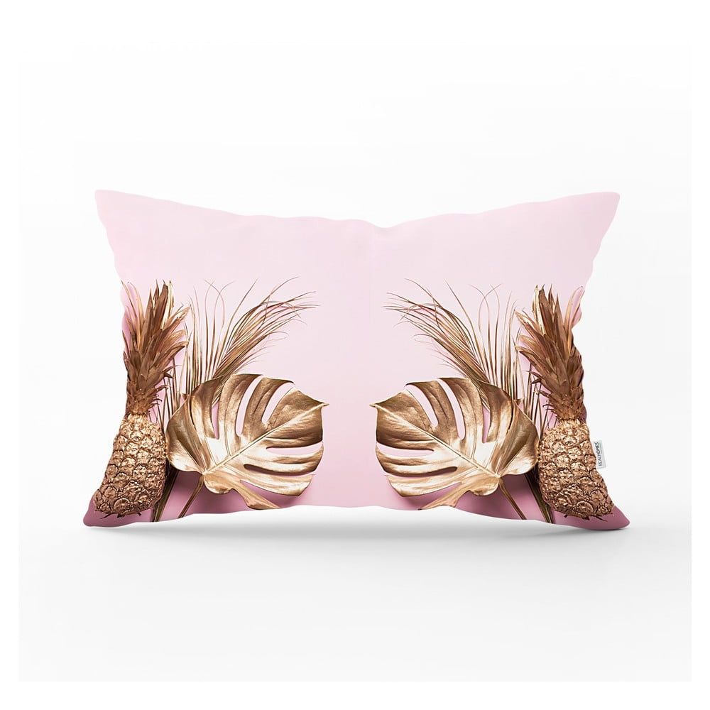 Dekorativní povlak na polštář Minimalist Cushion Covers Gold Pineapple, 35 x 55 cm - Bonami.cz