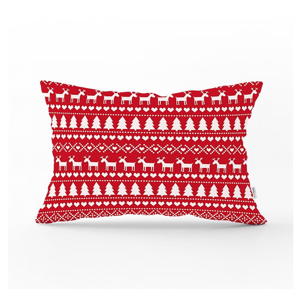 Vánoční povlak na polštář Minimalist Cushion Covers Holiday Ornaments, 35 x 55 cm - Bonami.cz